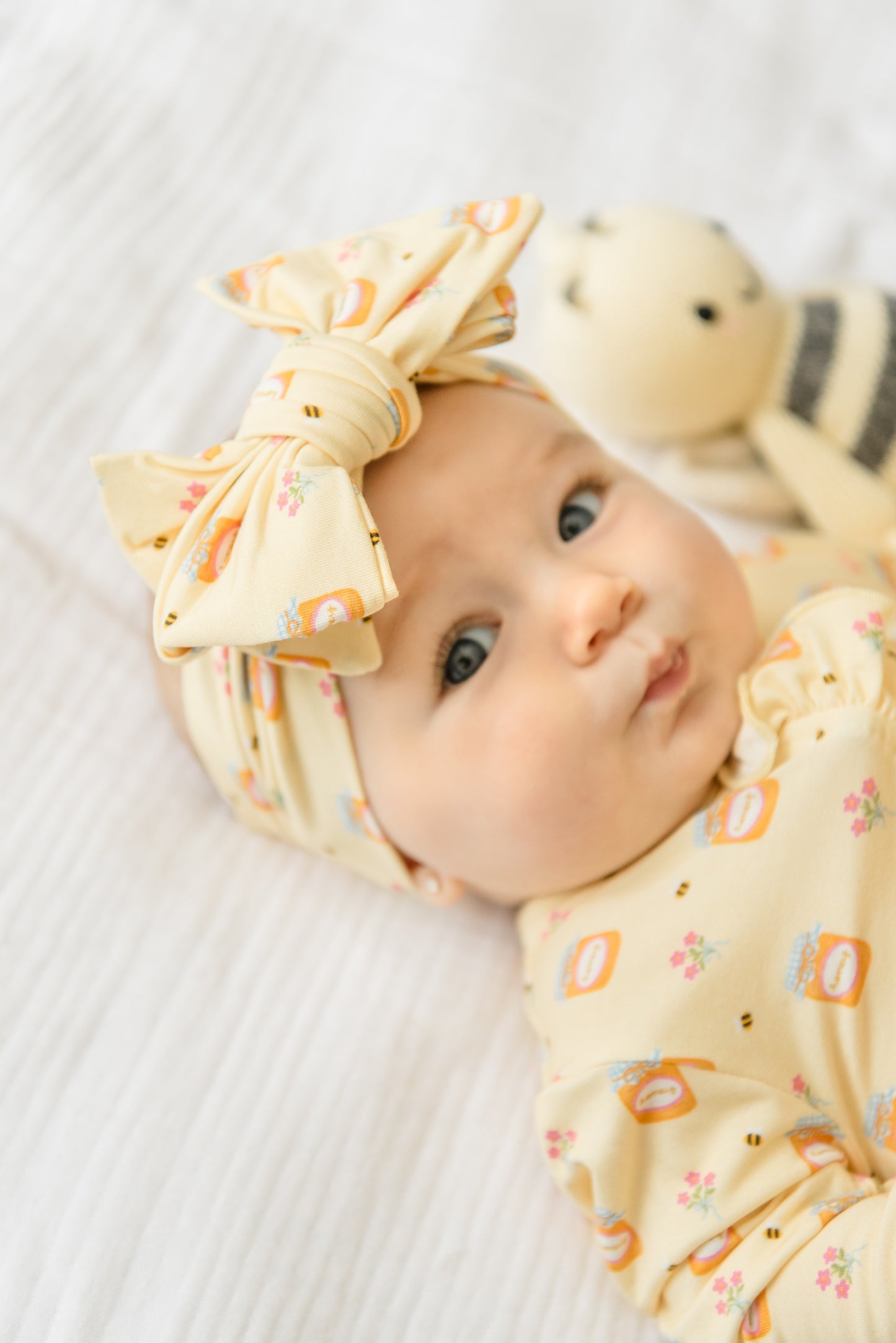 Sweet As Honey Double Knot Bow