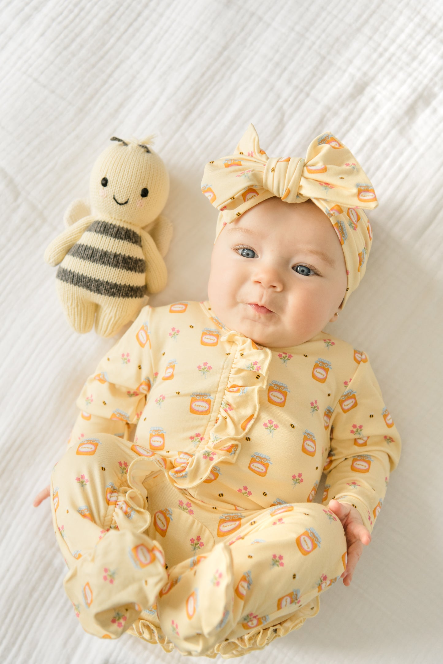 Sweet As Honey Double Knot Bow