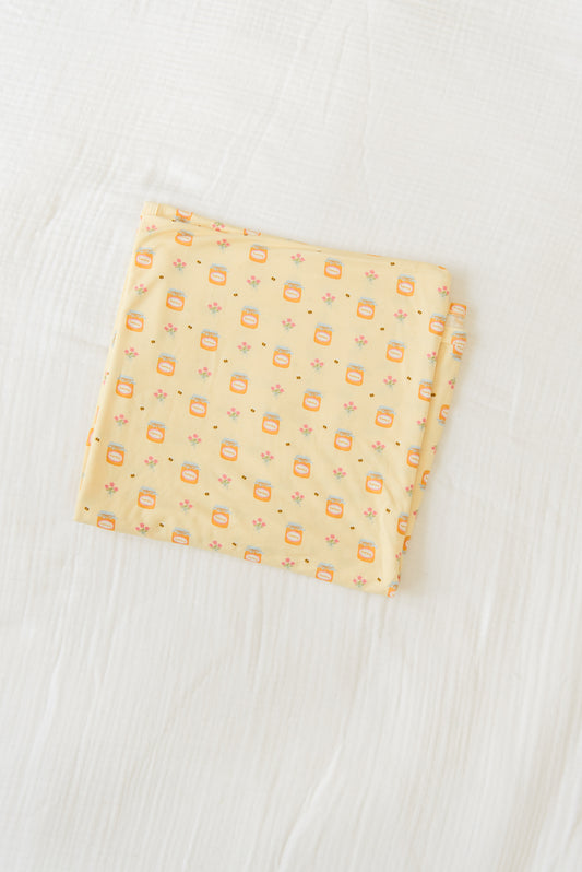 Sweet As Honey Swaddle | Blanket
