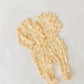 Sweet As Honey Ruffled Footie