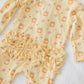 Sweet As Honey Ruffled Footie
