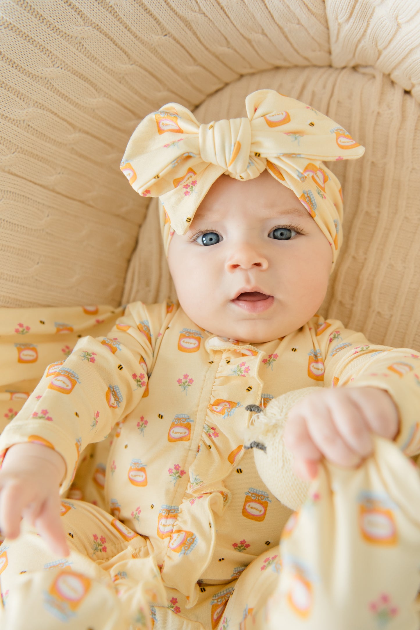 Sweet As Honey Double Knot Bow