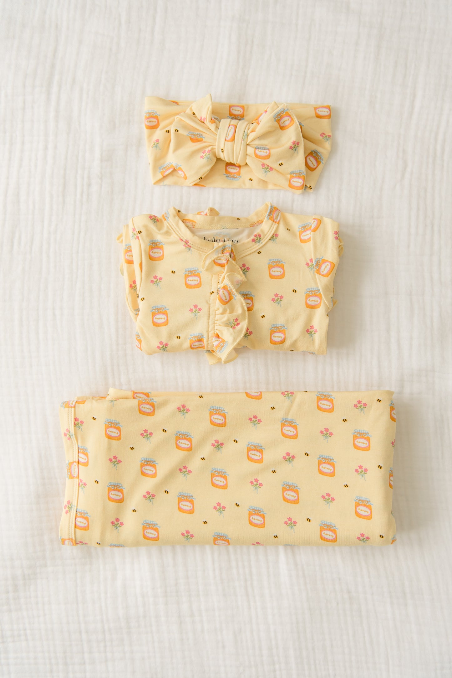 Sweet As Honey Double Knot Bow