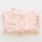 Personalized Bamboo Ruffled Footie