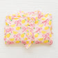 Personalized Bamboo Ruffled Footie