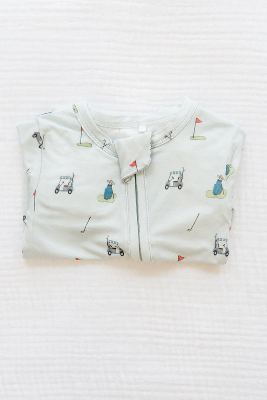 Personalized Boys Bamboo Footie