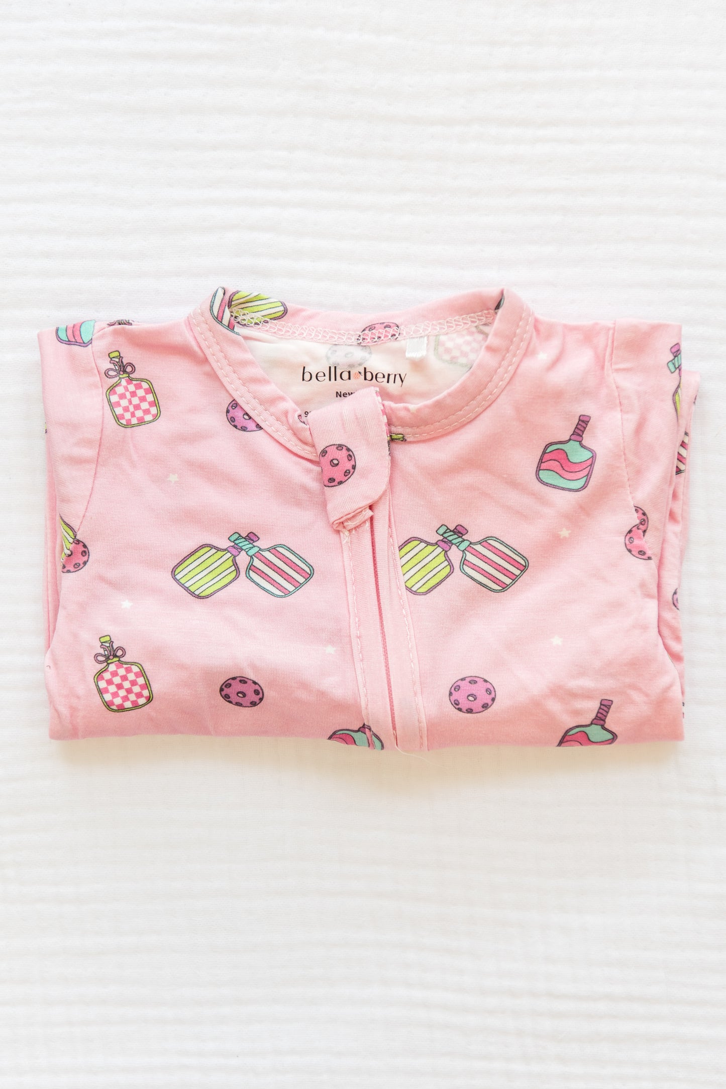 Personalized Girls Bamboo Footie
