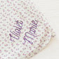 Personalized Bamboo Swaddle Blanket