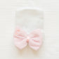 Hand Stitched Newborn Bow Hat