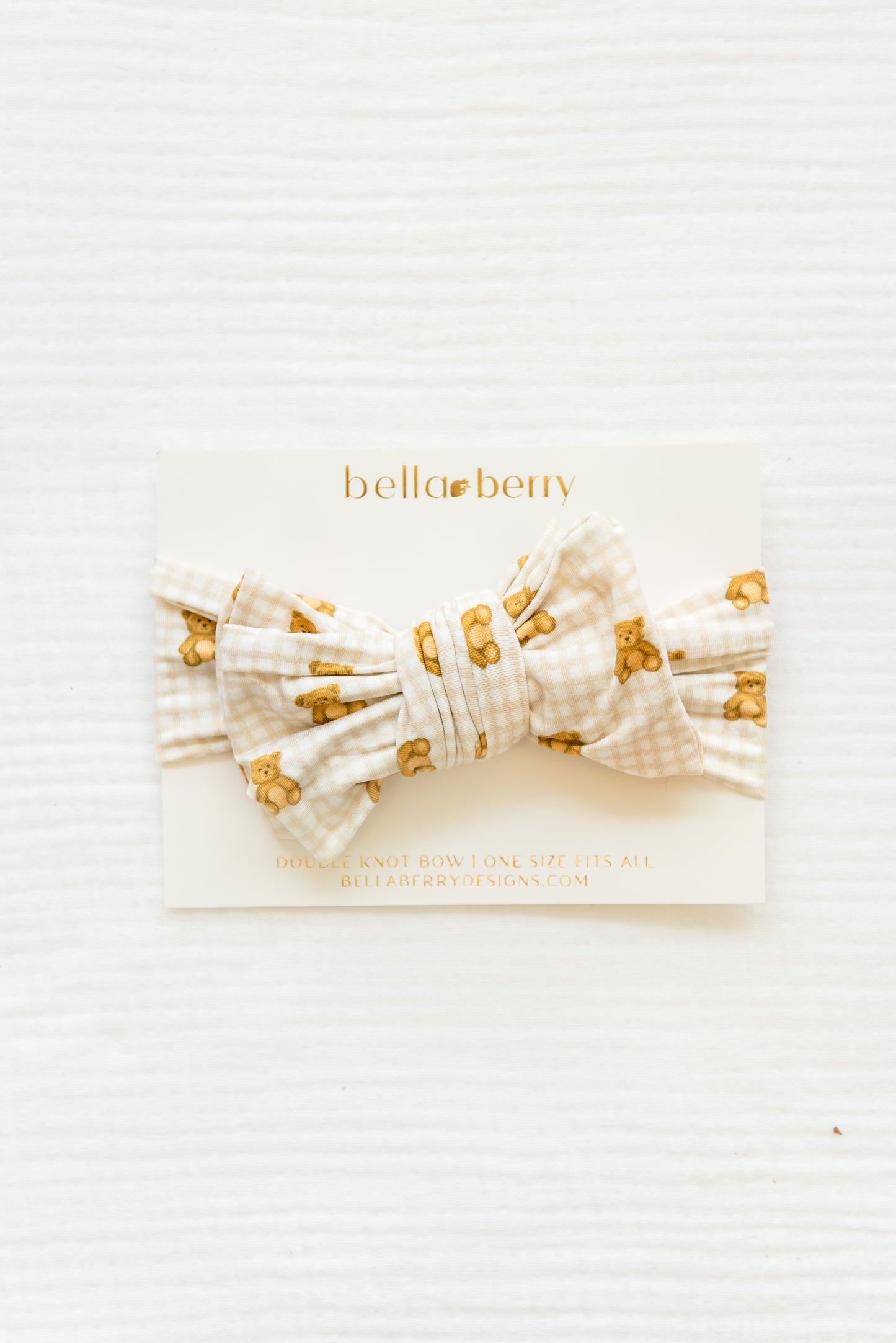 Bamboo Double Knot Bow