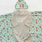 Personalized Organic Cotton Knotted Gown with Hat
