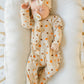 Fall-ing In Love Ruffled Footie