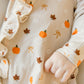 Fall-ing In Love Ruffled Footie