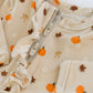 Fall-ing In Love Ruffled Footie