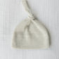 Organic Cotton Waffle Knit Bow + Hat