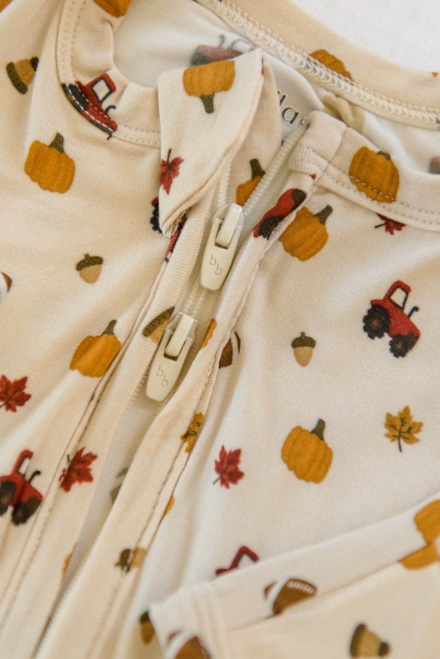 Fall-ing In Love Bamboo Footie