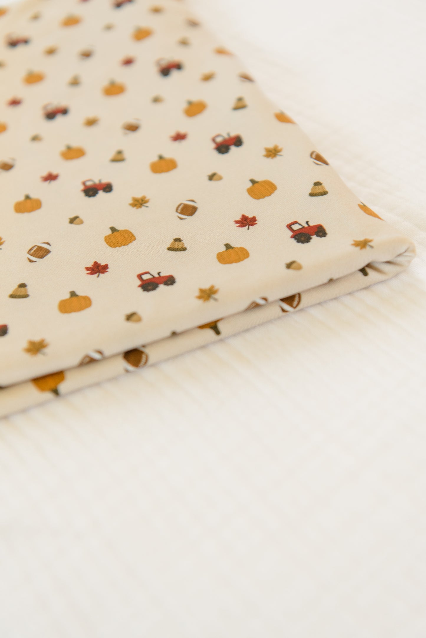 Fall-ing In Love Swaddle (Boy) | Blanket
