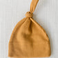 Organic Cotton Waffle Knit Bow + Hat