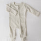 Organic Waffle Knit Footie
