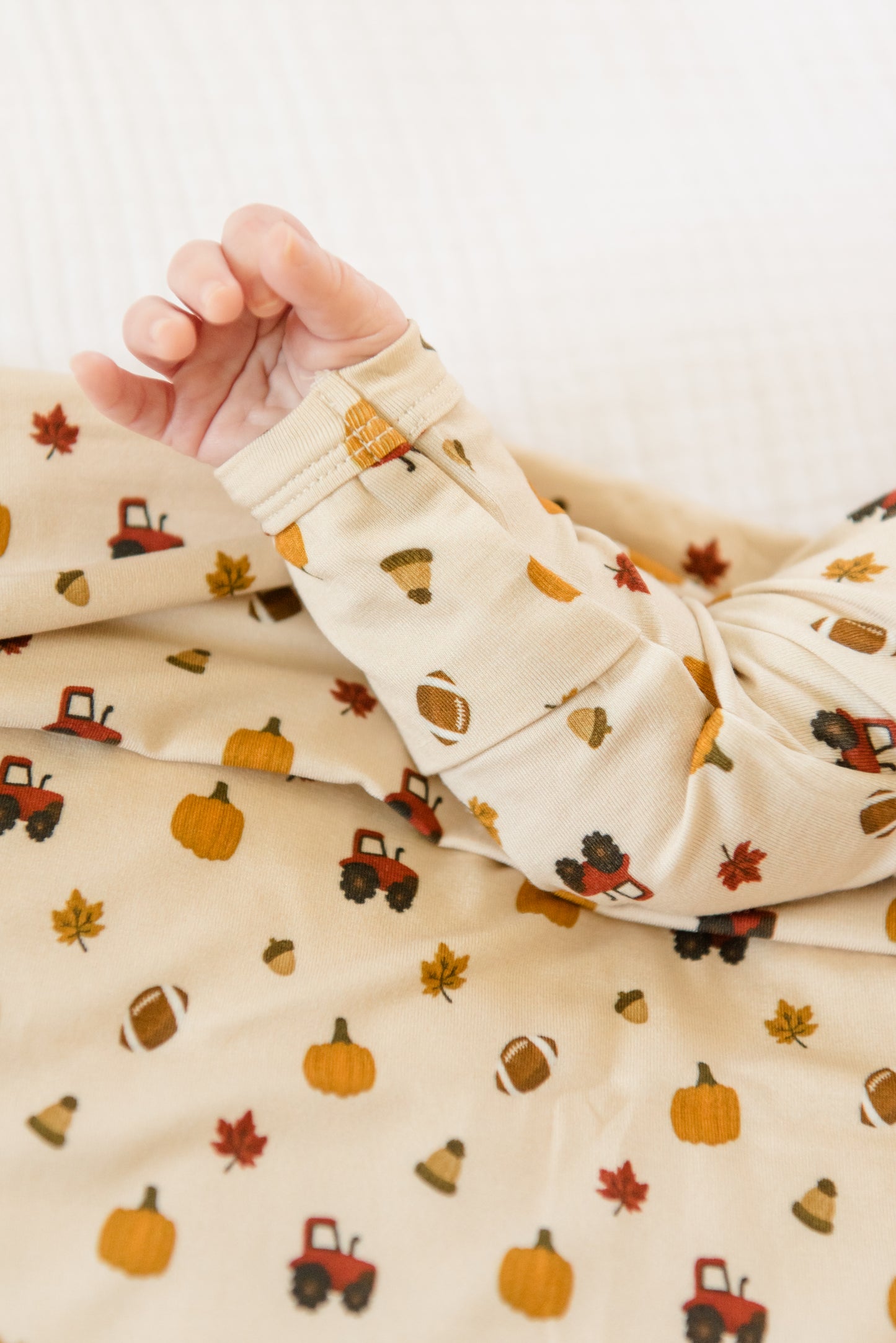 Fall-ing In Love Swaddle (Boy) | Blanket