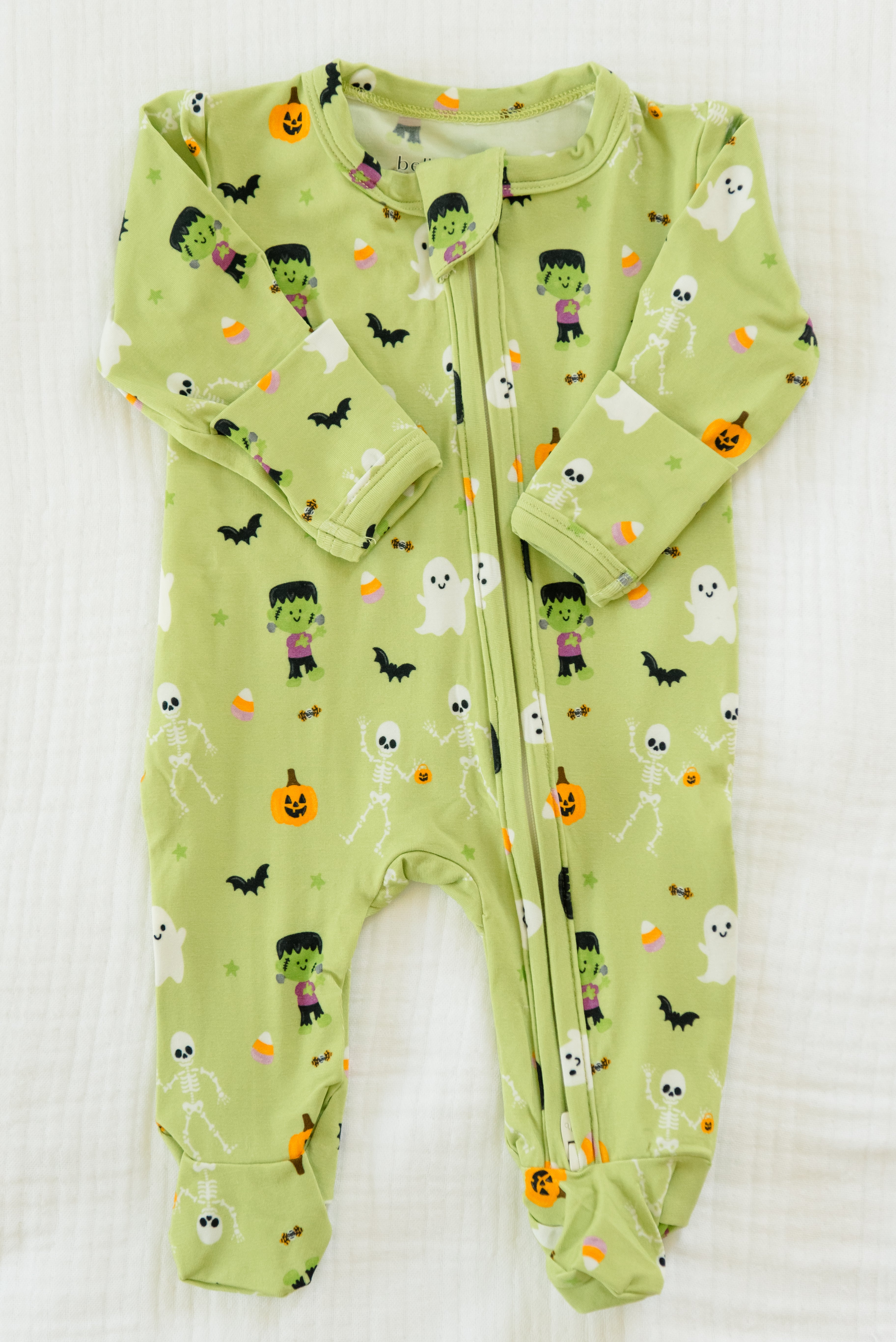 Little Monster Bamboo Footie