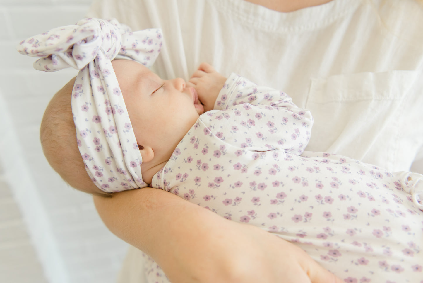 Lavender Bloom Double Knot Bow