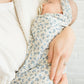 Blooming Blues Swaddle | Blanket
