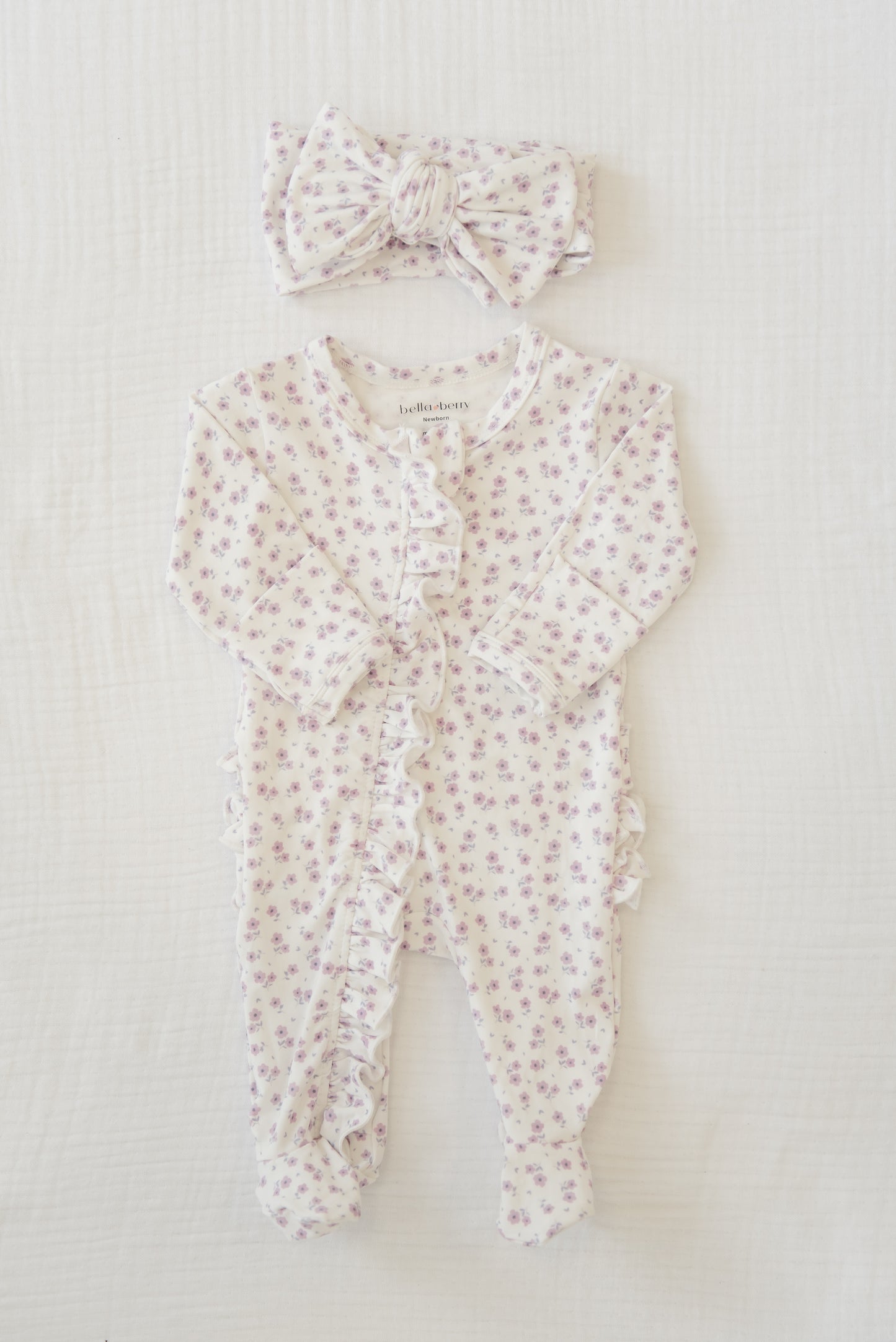 Lavender Bloom Double Knot Bow