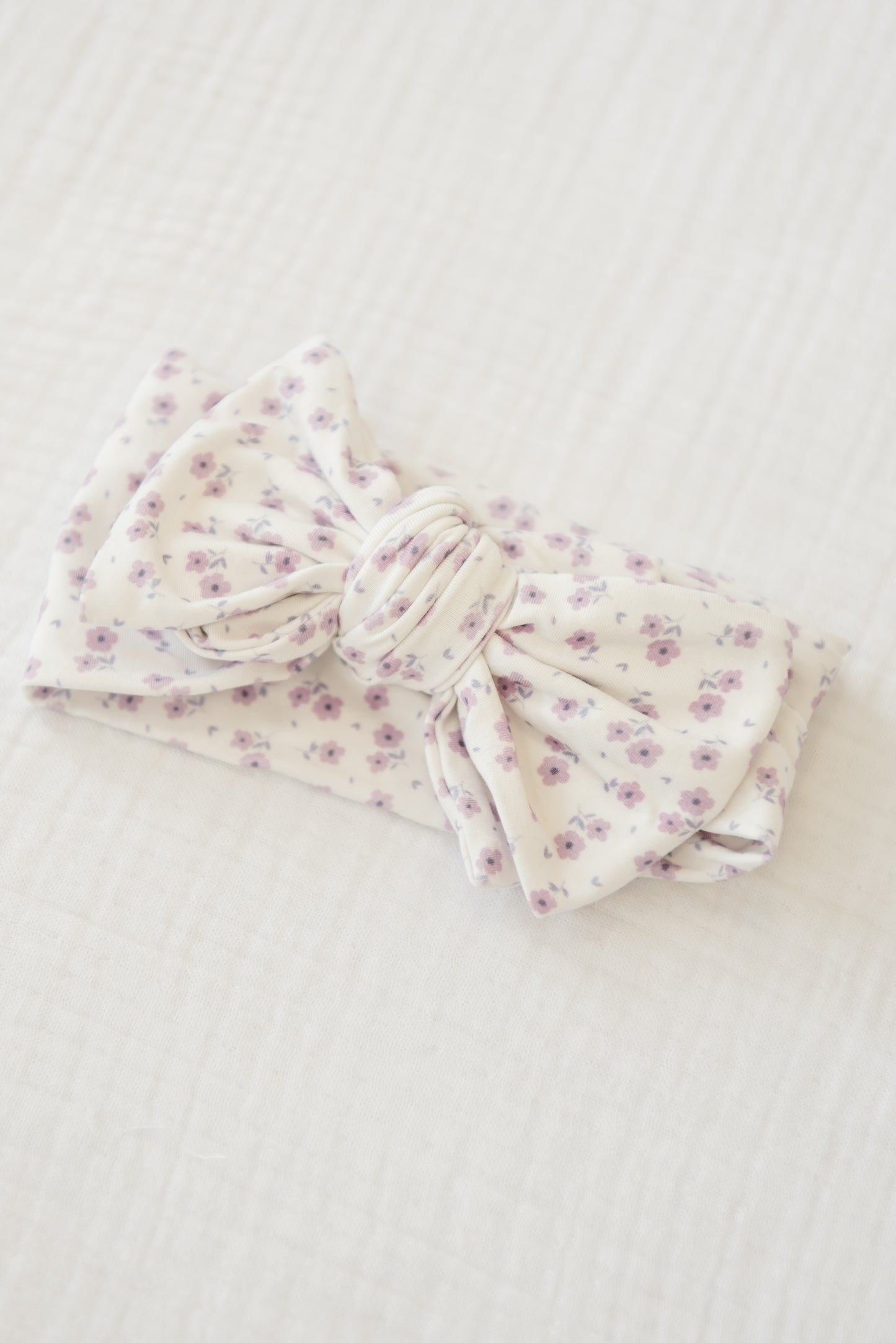 Lavender Bloom Double Knot Bow