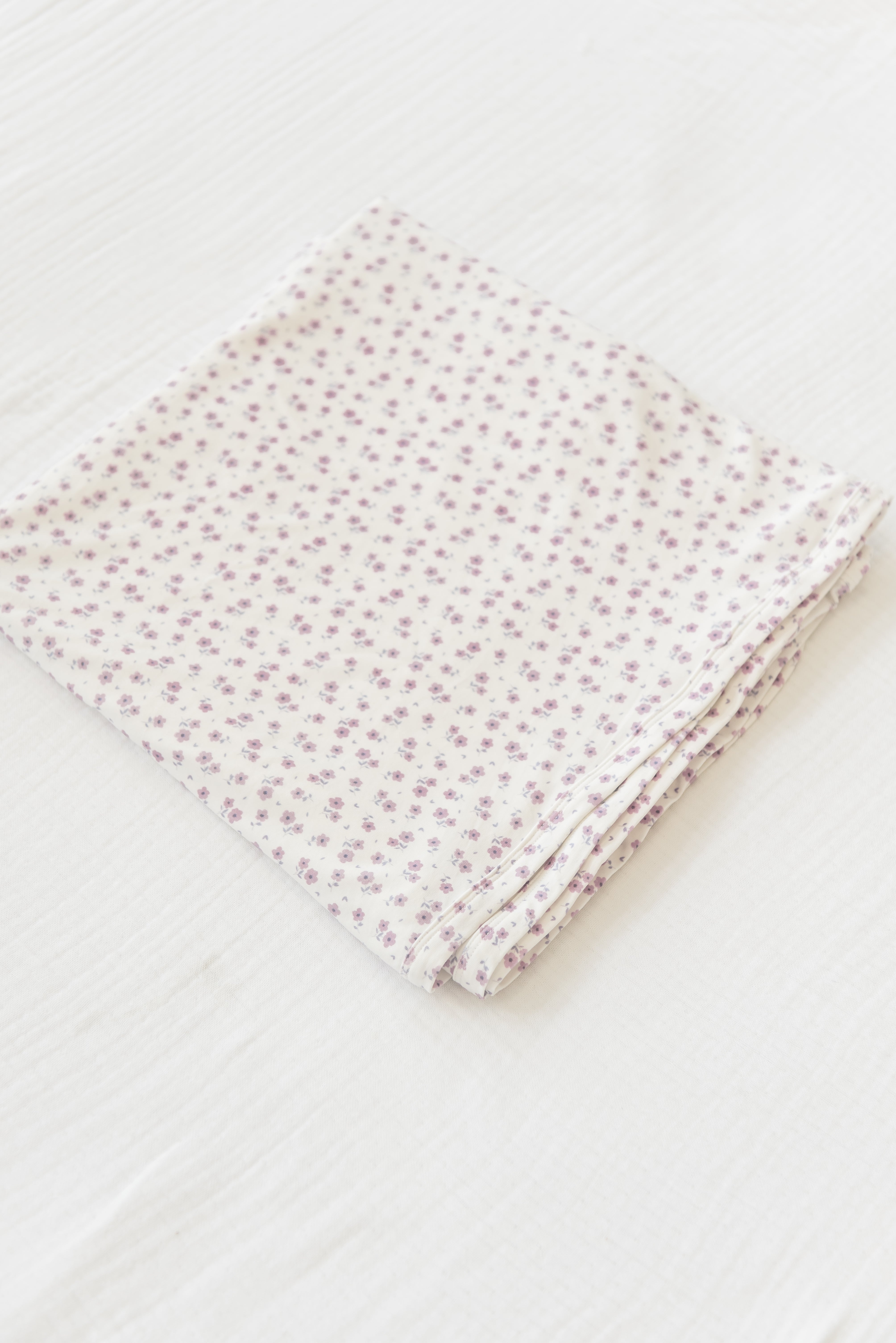 Lavender Bloom Swaddle | Blanket