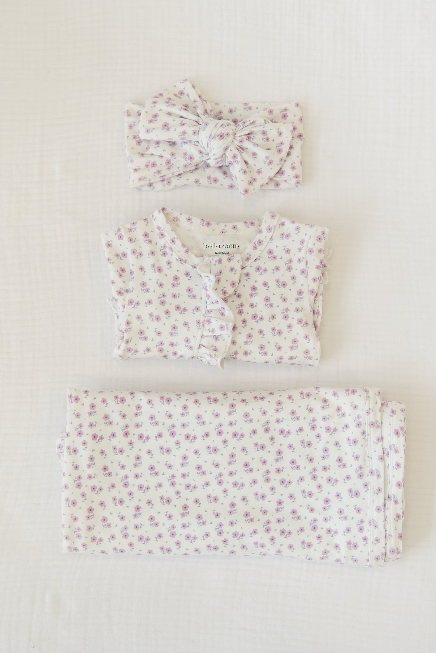 Lavender Bloom Double Knot Bow