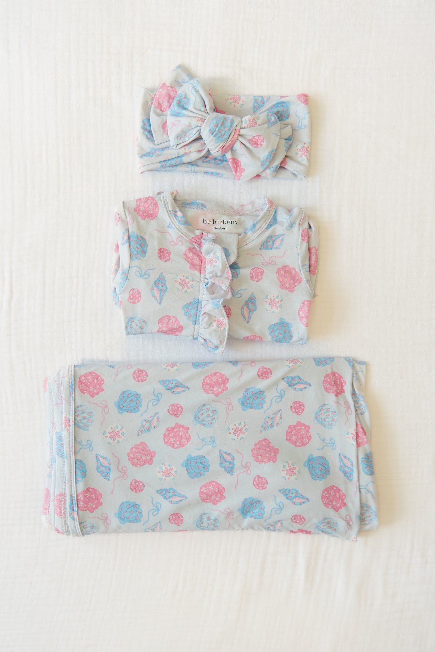 Shells Of Summer Double Knot Bow