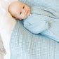 Blue Gingham Swaddle | Blanket