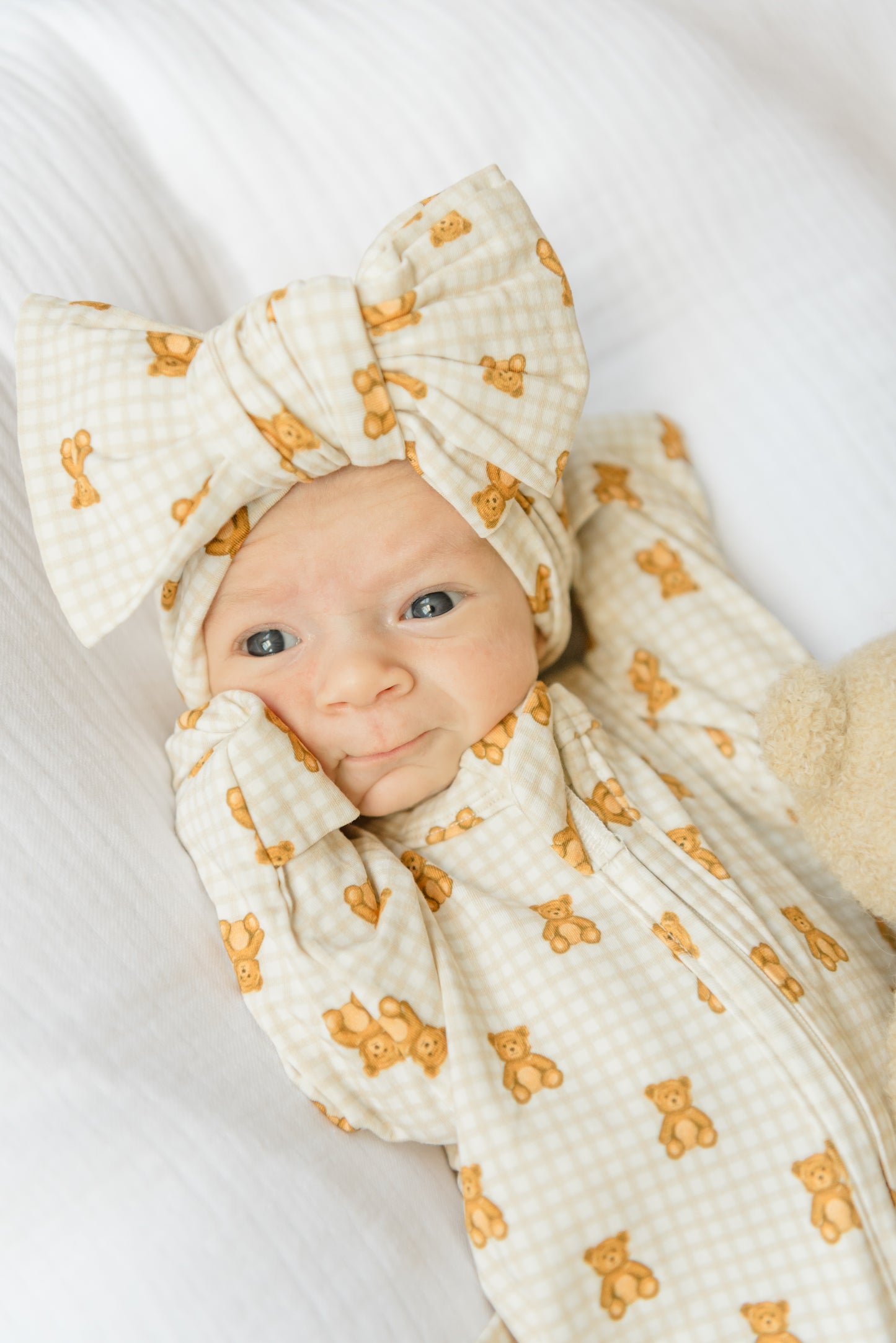 Bear-y Cute Double Knot Bow