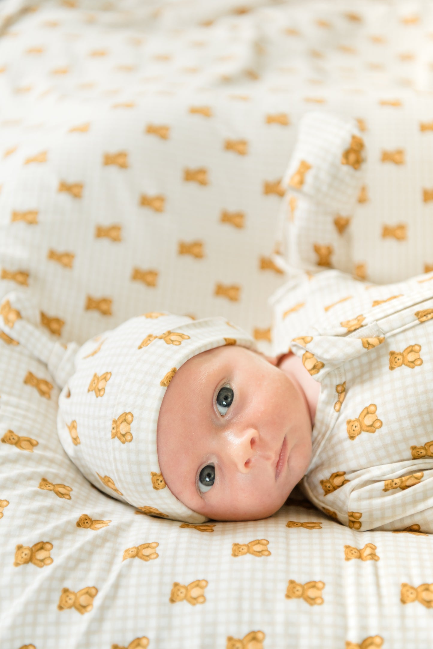 Bear-y Cute Knotted Hat