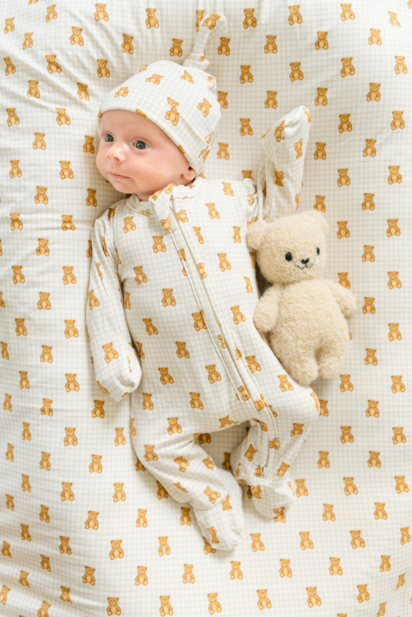 Bear-y Cute Knotted Hat