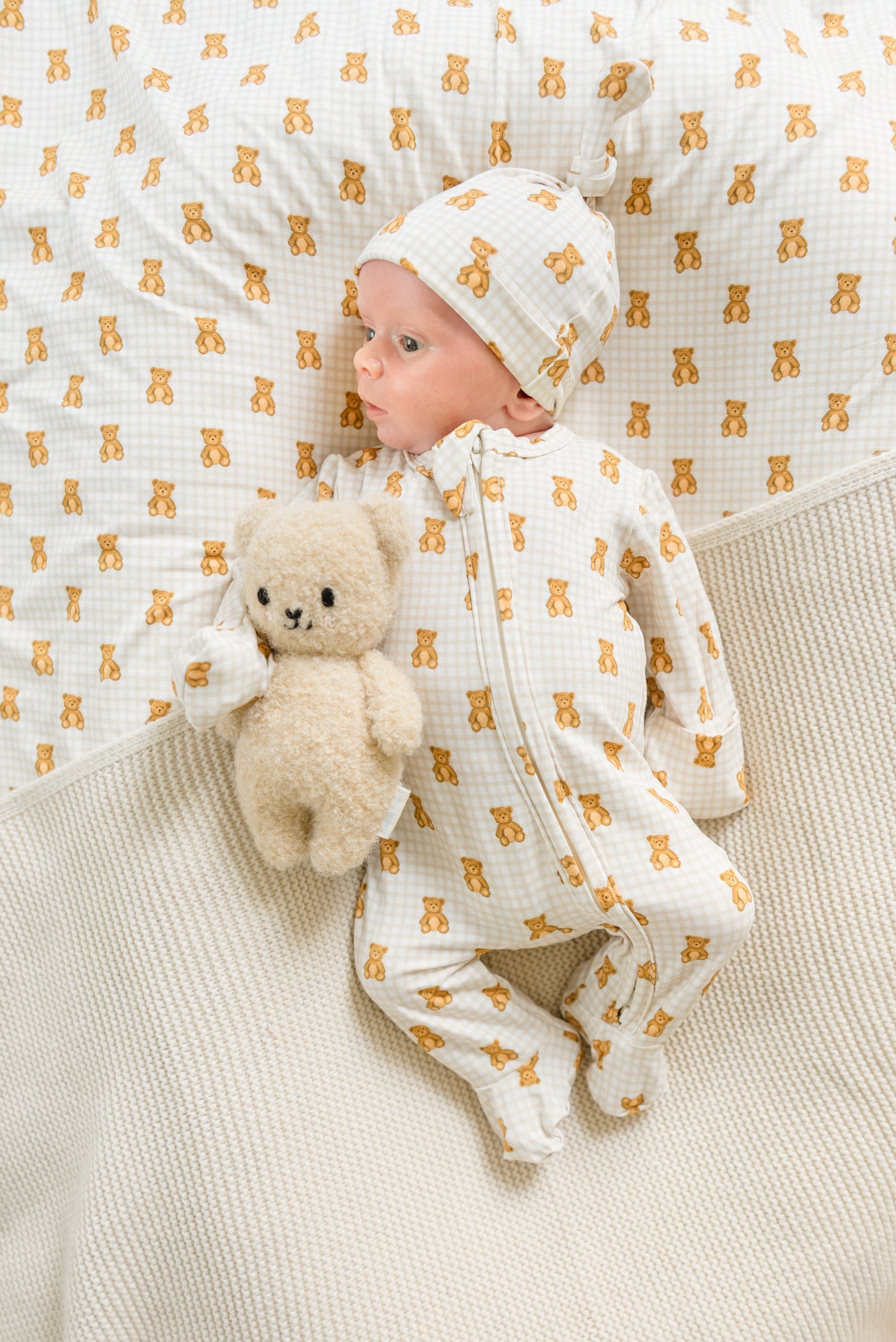 Bear-y Cute Bamboo Footie