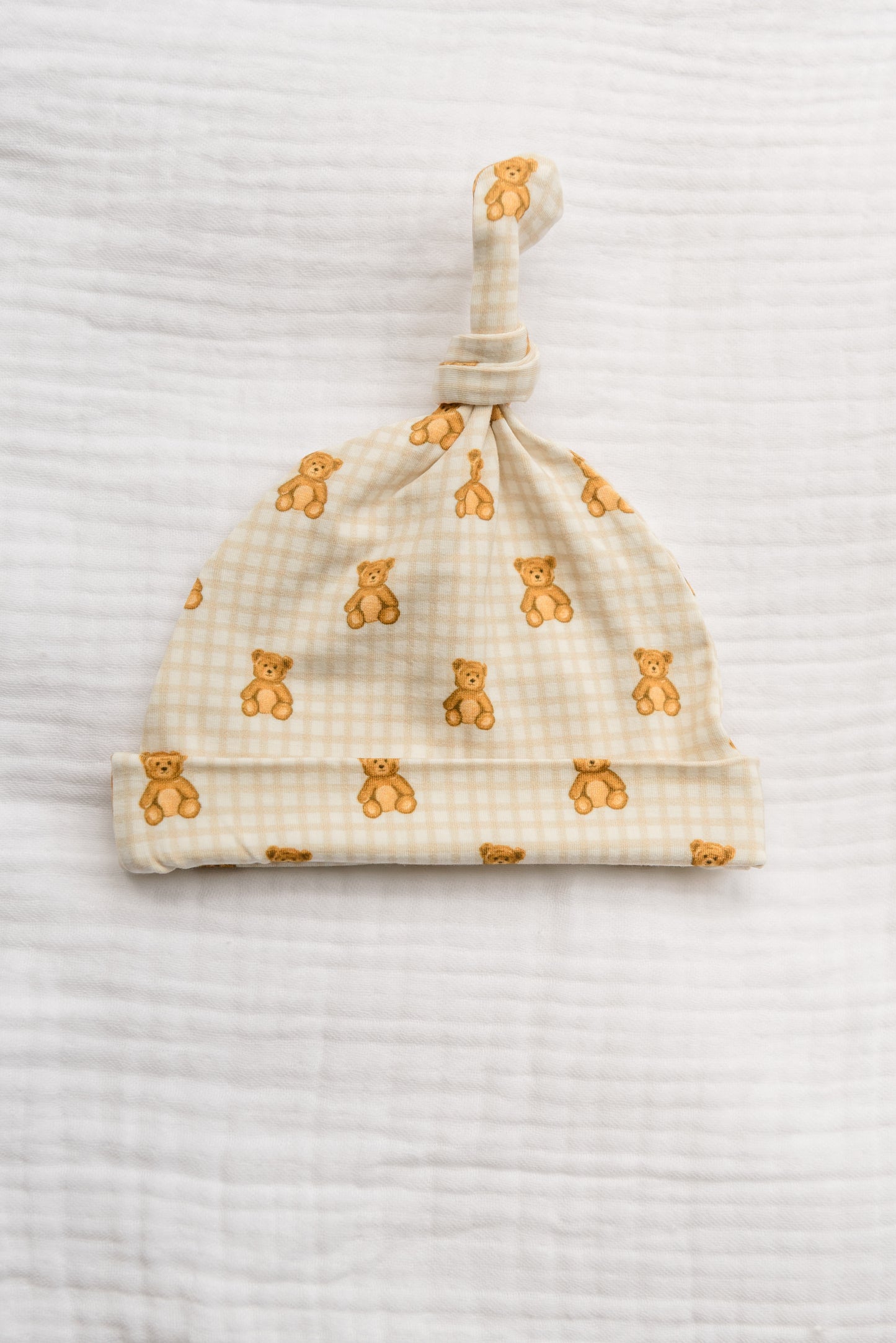 Bear-y Cute Knotted Hat