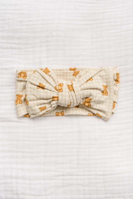 Bear-y Cute Double Knot Bow
