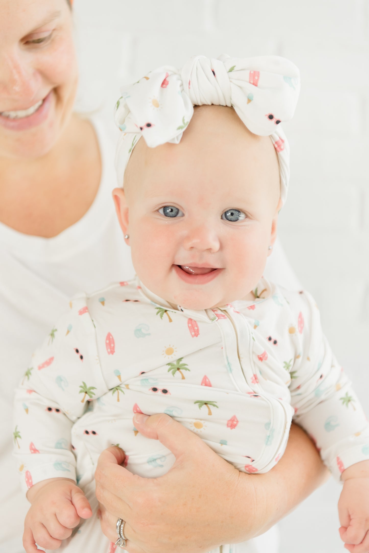 Coastal Cutie Bamboo Footie