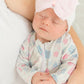 Shells of Summer Hand Stitched Newborn Bow Hat