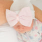 Shells of Summer Hand Stitched Newborn Bow Hat