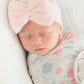 Shells of Summer Hand Stitched Newborn Bow Hat