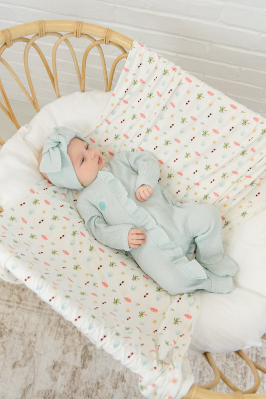 Coastal Cutie Swaddle | Blanket