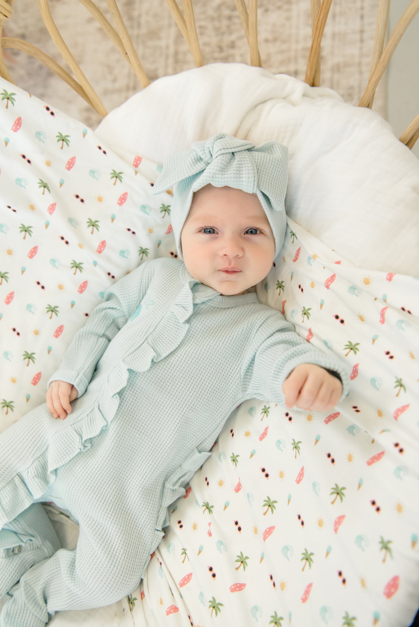 Coastal Cutie Swaddle | Blanket