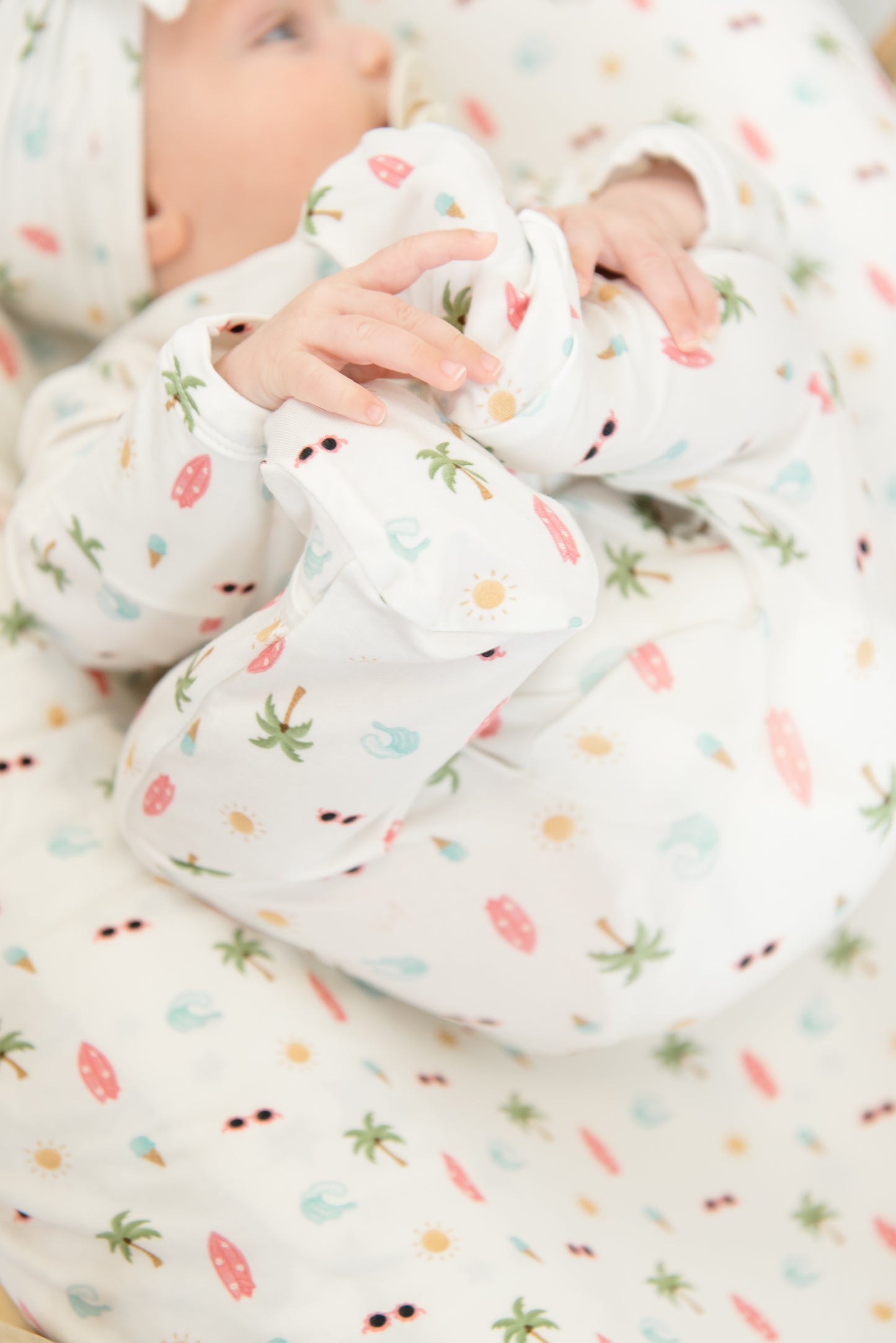 Coastal Cutie Bamboo Footie