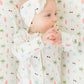 Personalized Girls Bamboo Footie