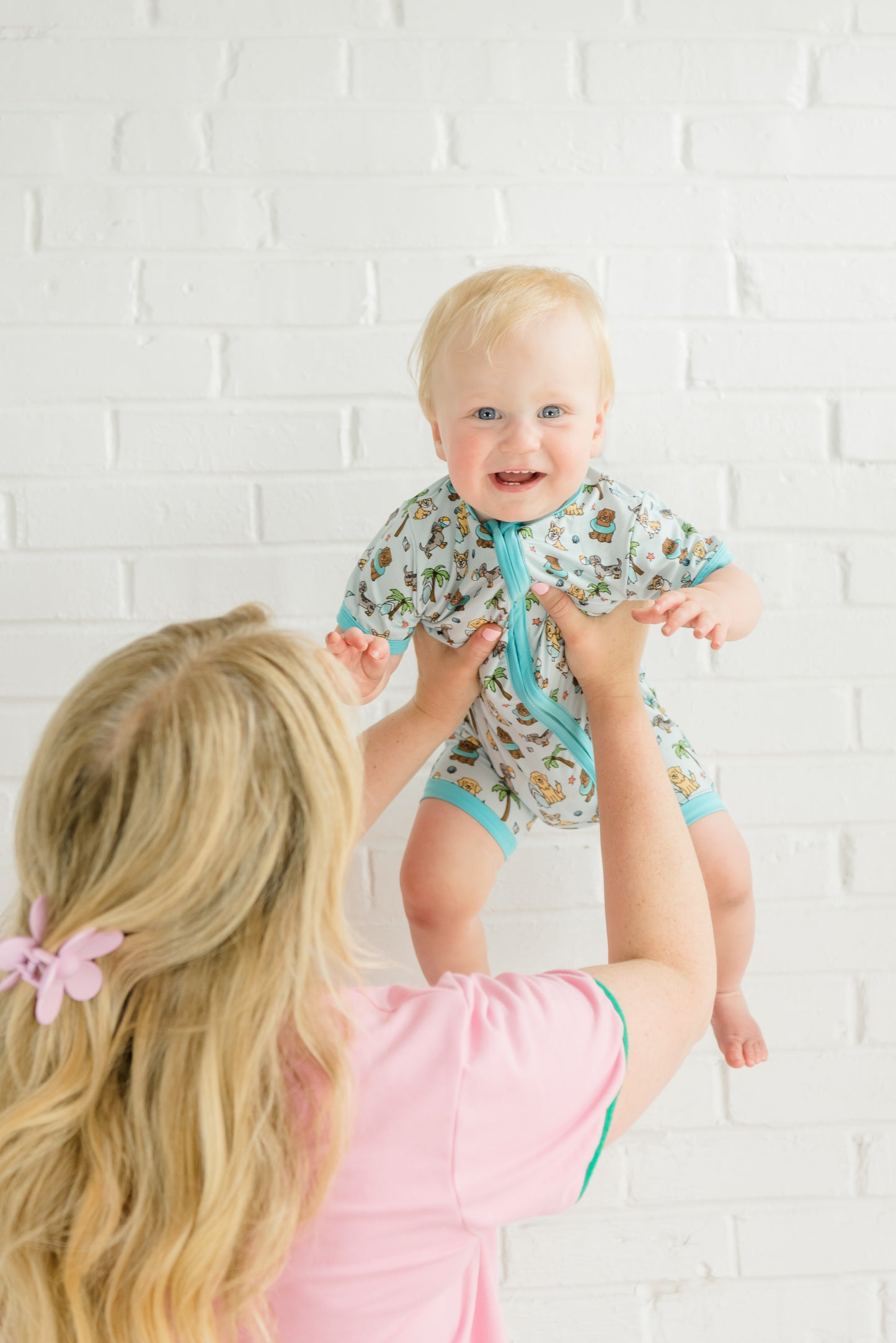 Puppy Paradise Bamboo Romper