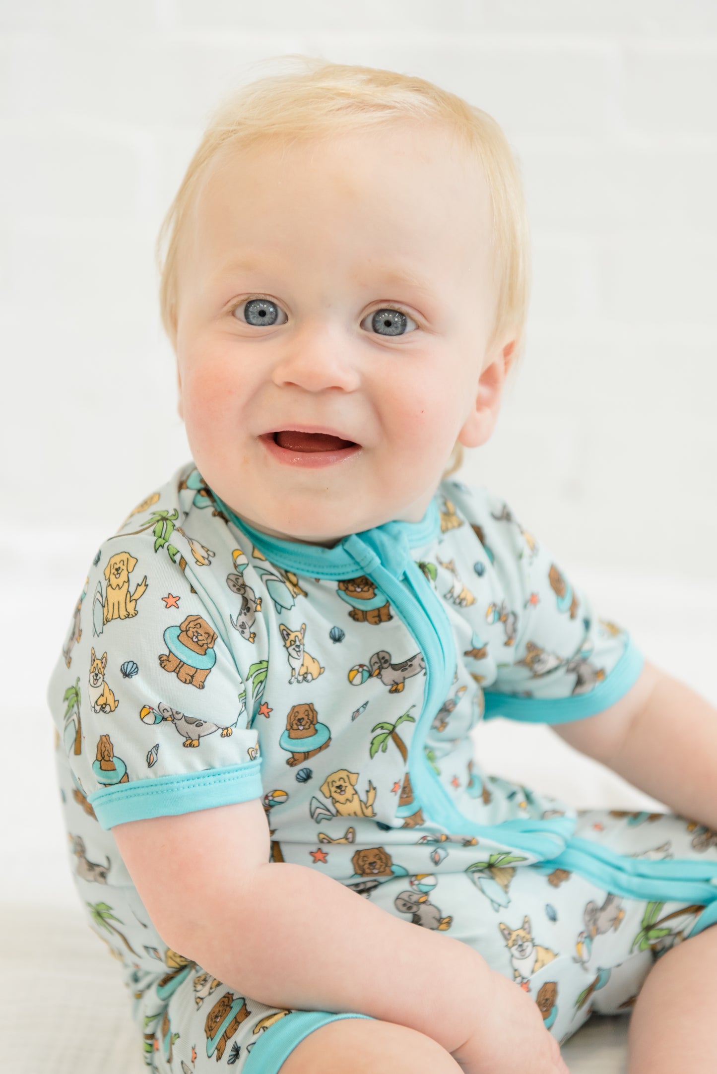 Puppy Paradise Bamboo Romper
