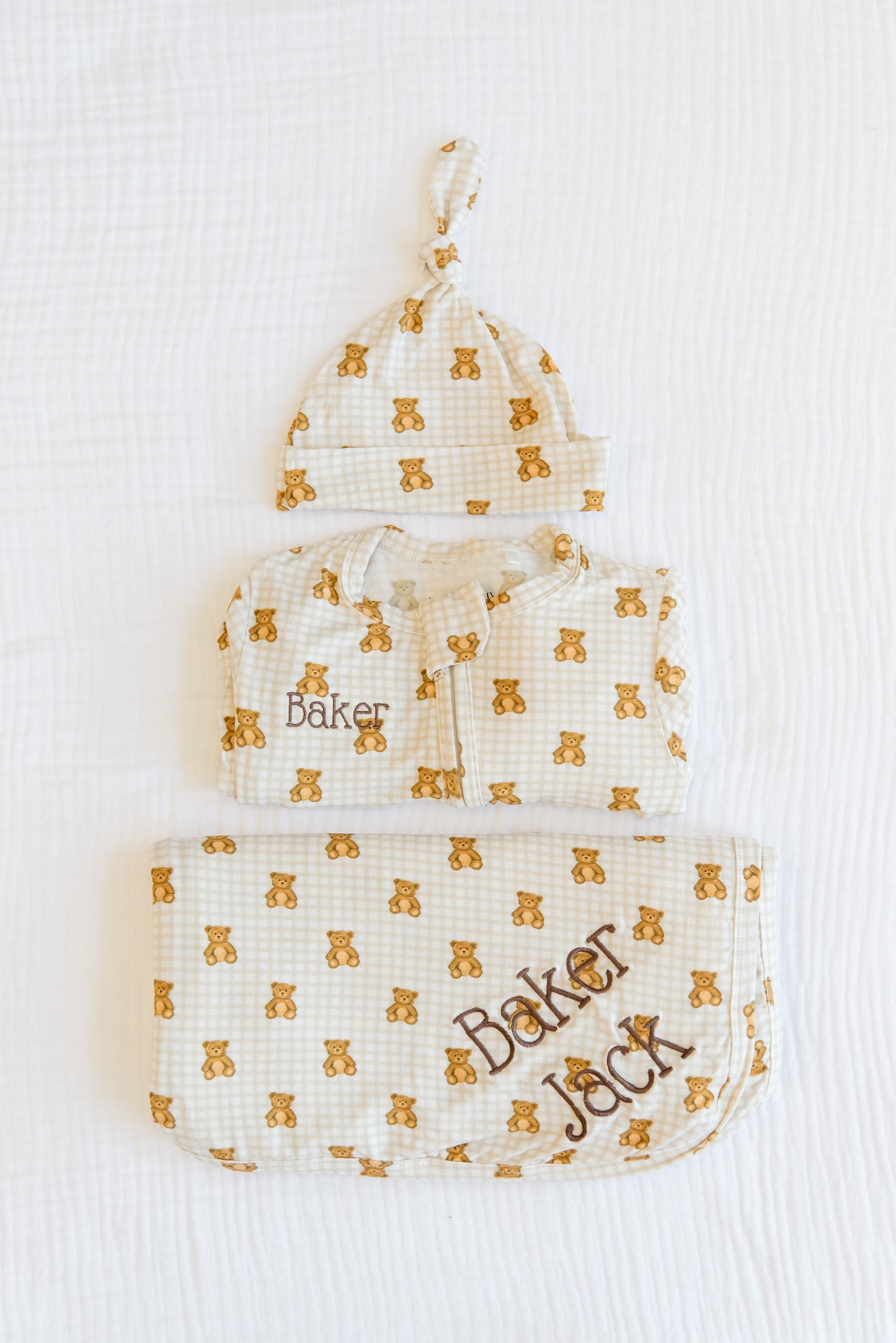 Bear-y Cute Bamboo Footie